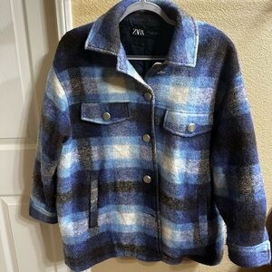 Zara shacket/warm jacket, size L, great condition